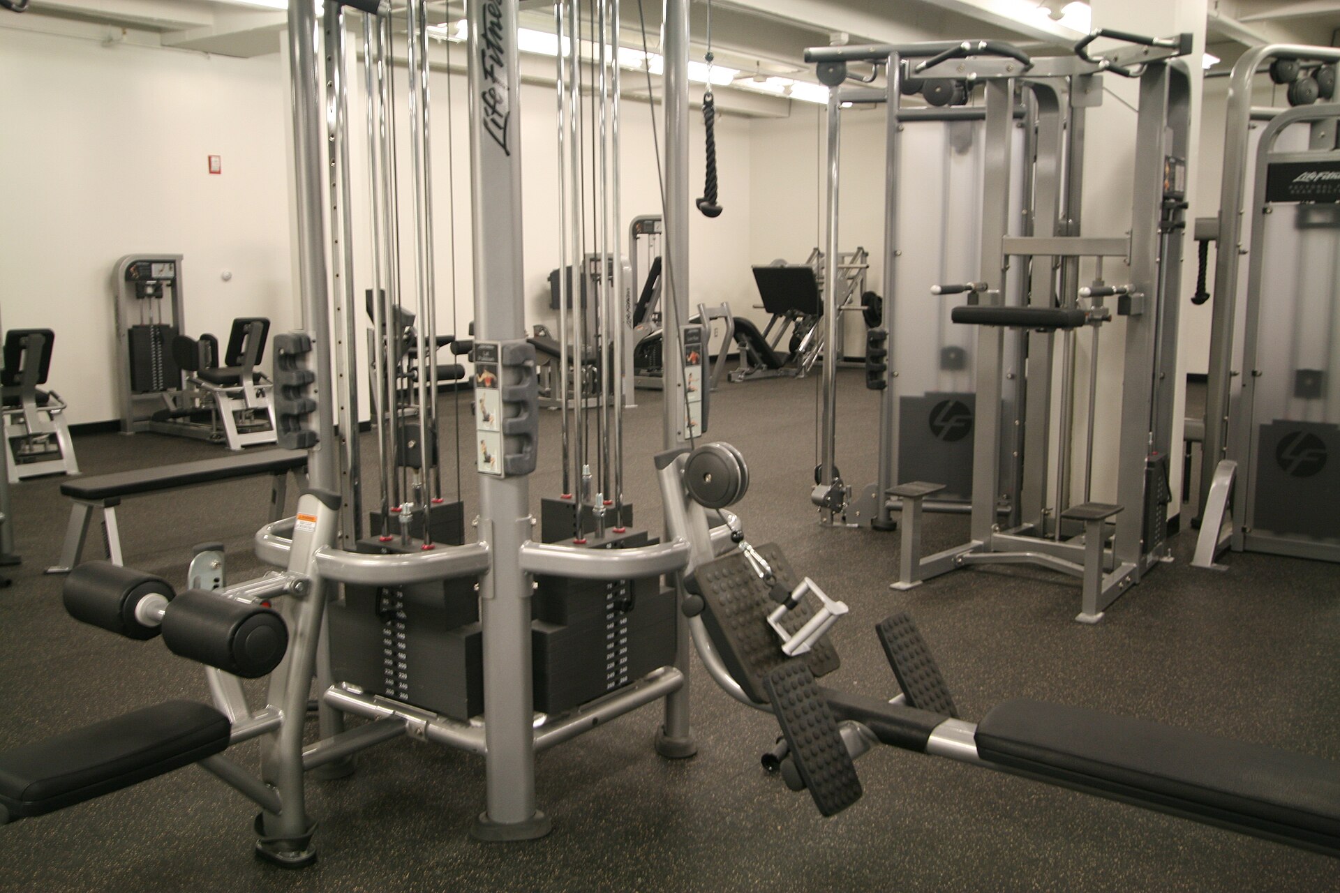 Fitness studio interior